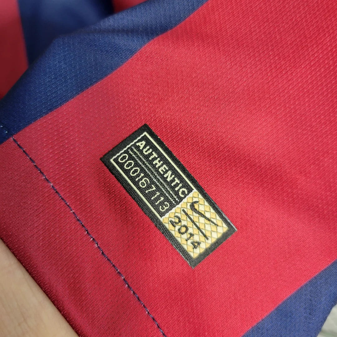 Barcelona 2014 Home L/S UCL Shirt