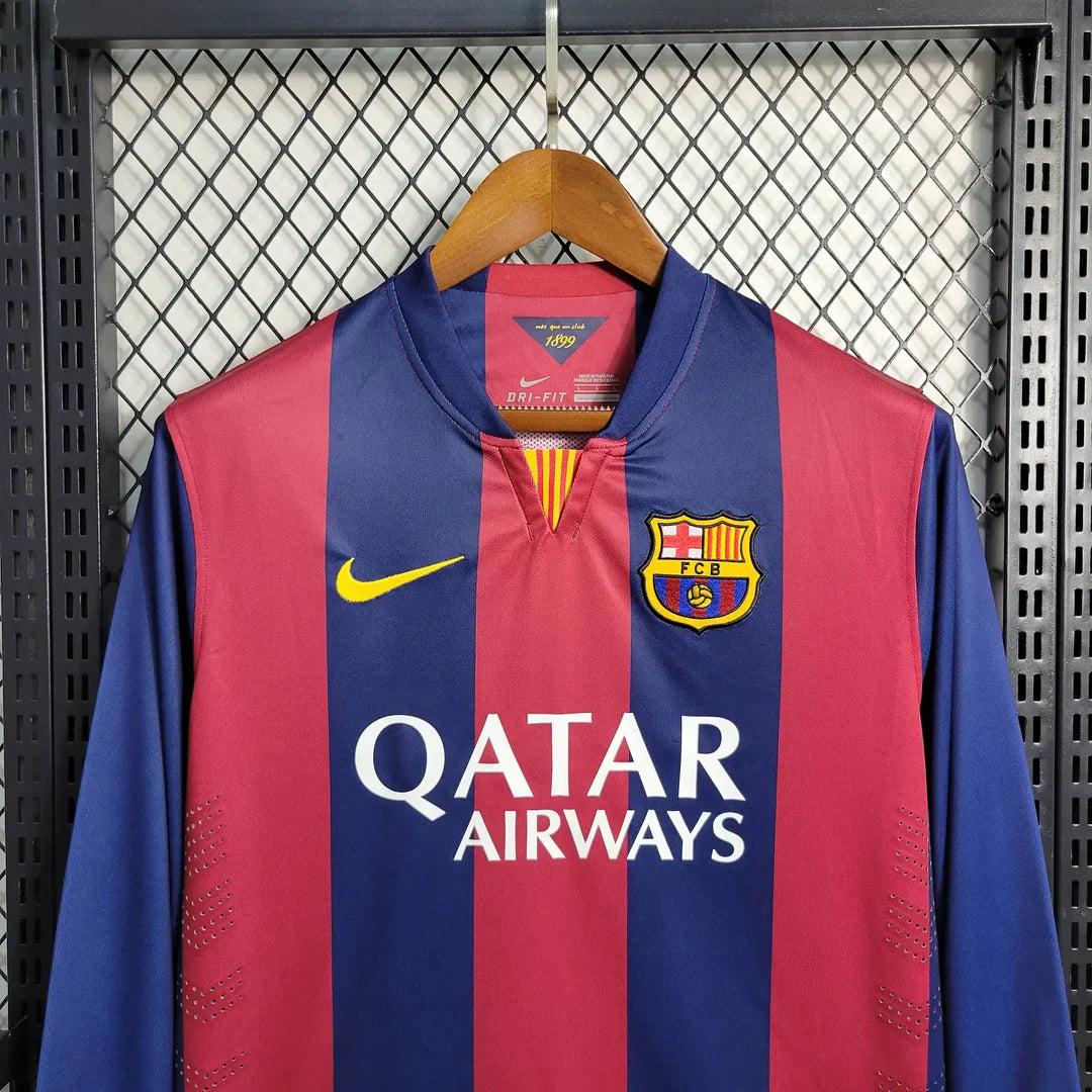 Barcelona 2014 Home L/S UCL Shirt