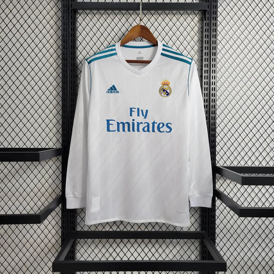 Real Madrid 17/18 L/S Home Kit