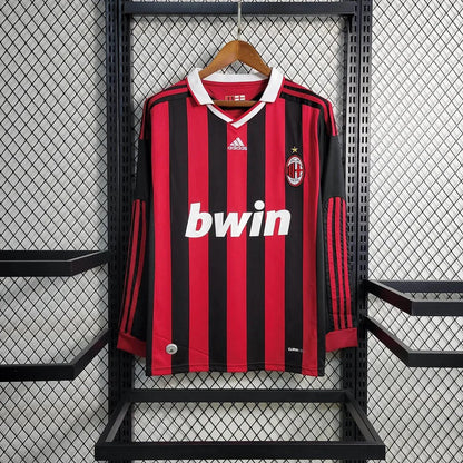 AC Milan 2009 L/S Home Shirt