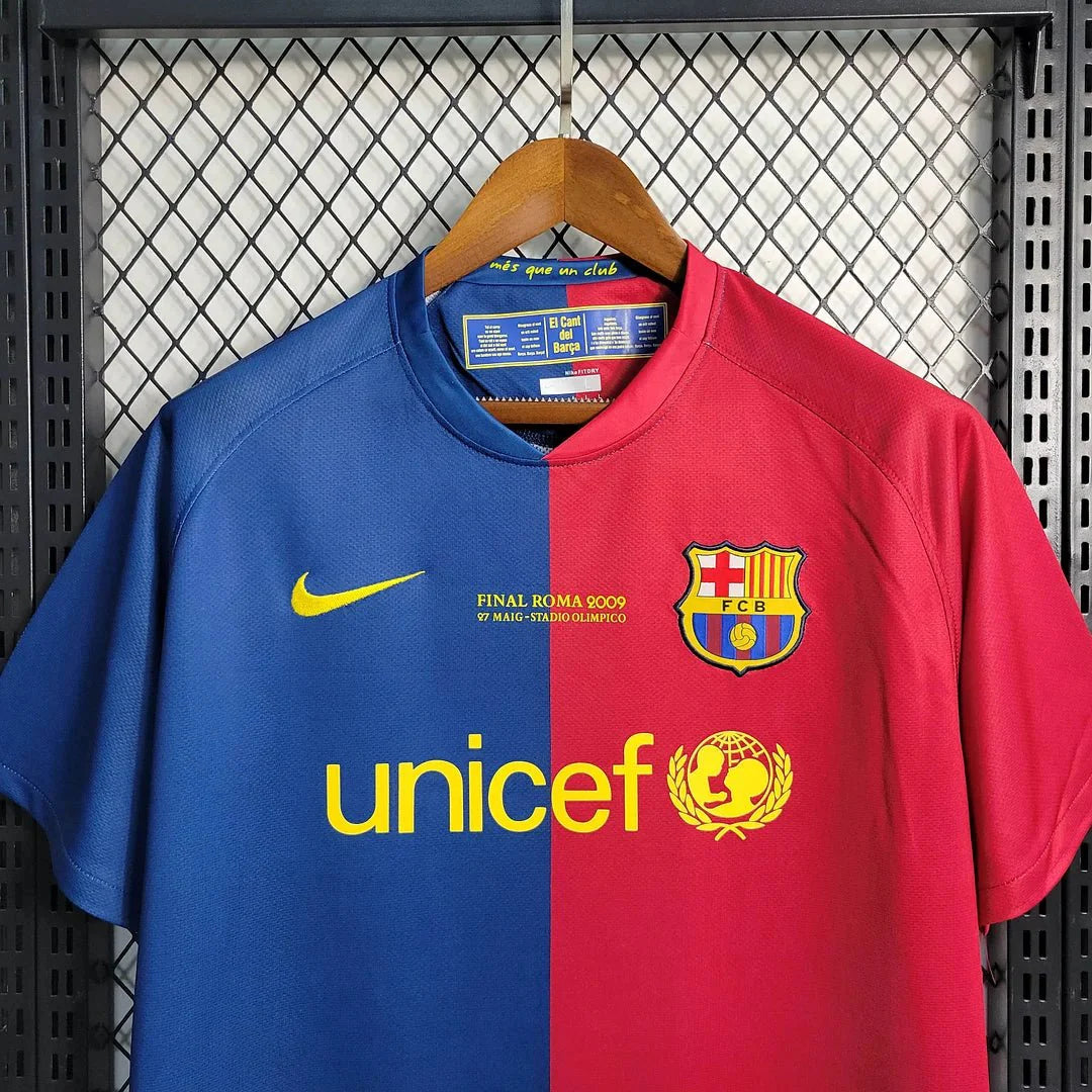 Barcelona 2008 UCL Home Shirt