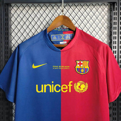 Barcelona 2008 UCL Home Shirt