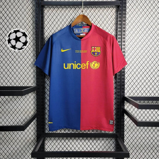 Barcelona 2008 UCL Home Shirt