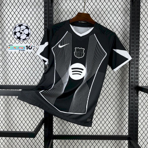 Barcelona 2025 Black Special Shirt