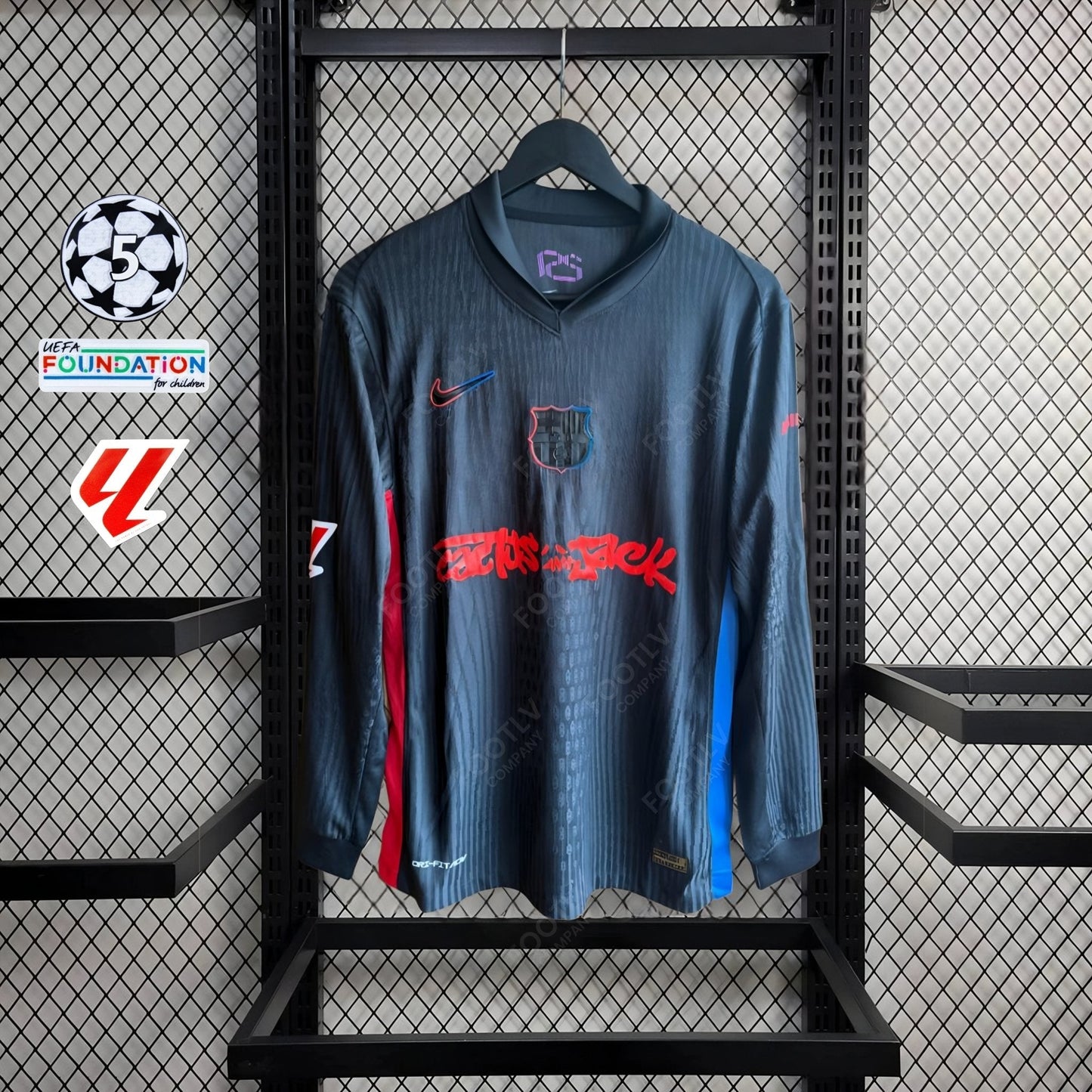 Barcelona × Travis Scott 2024 Unreleased L/S Shirt