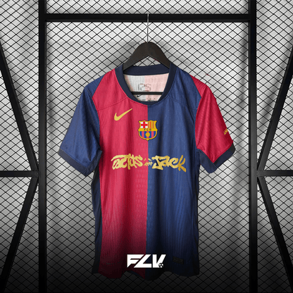 Barcelona × Travis Scott 2024 Home Special Shirt