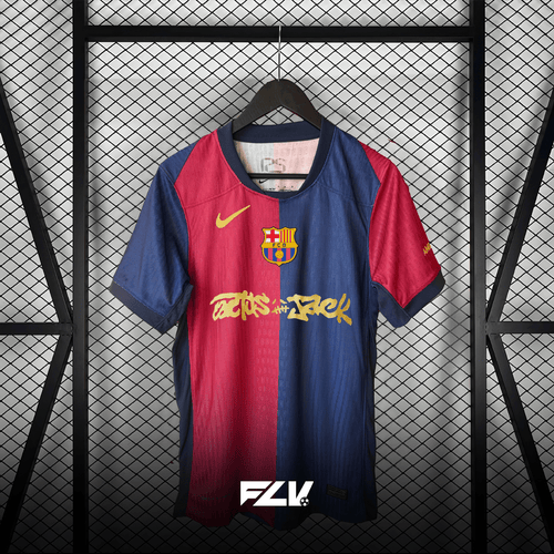 Barcelona × Travis Scott 2024 Home Special Shirt