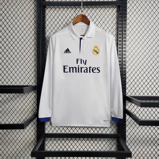 Real Madrid 16/17 L/S Home Kit