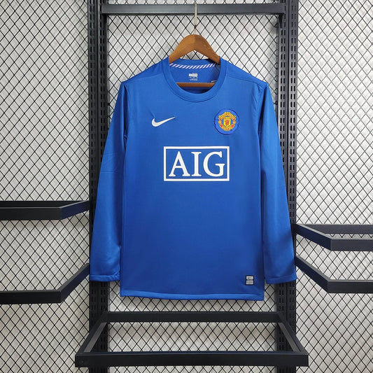 Man United 08/09 L/S Away Kit
