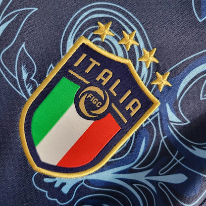 Italy Versace 2024 Blue Special Shirt