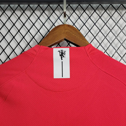 Man United 2007 L/S UCL Home Shirt