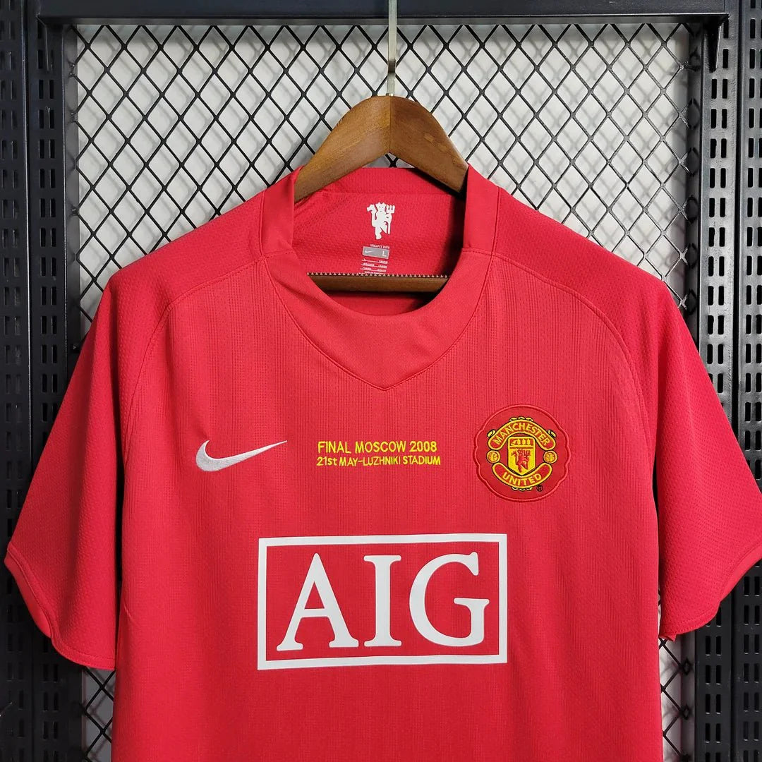 Man United 2007 UCL Home Shirt