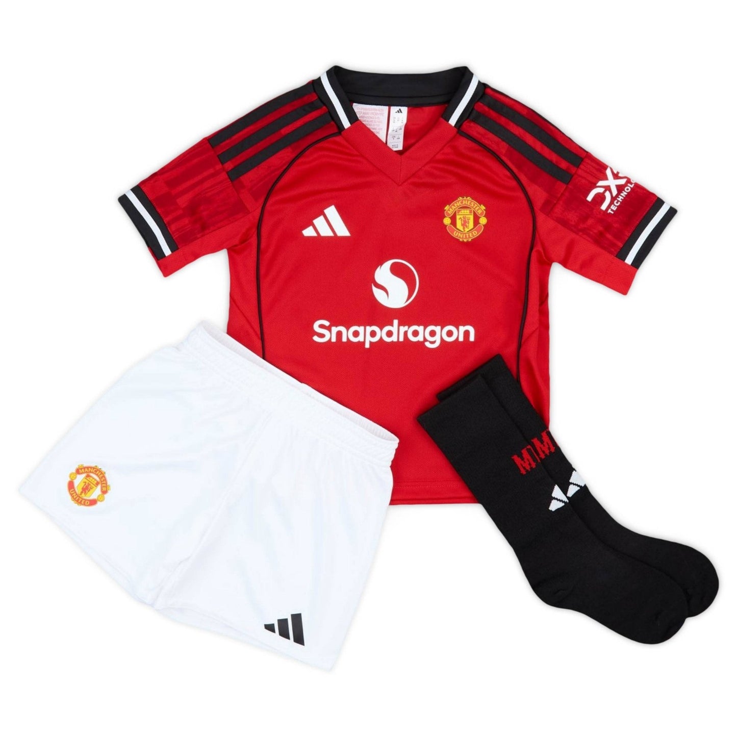 Man United 2025 Home Full Kit (Kids)