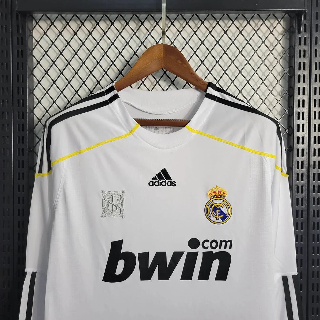Real Madrid 2009 L/S Home Shirt