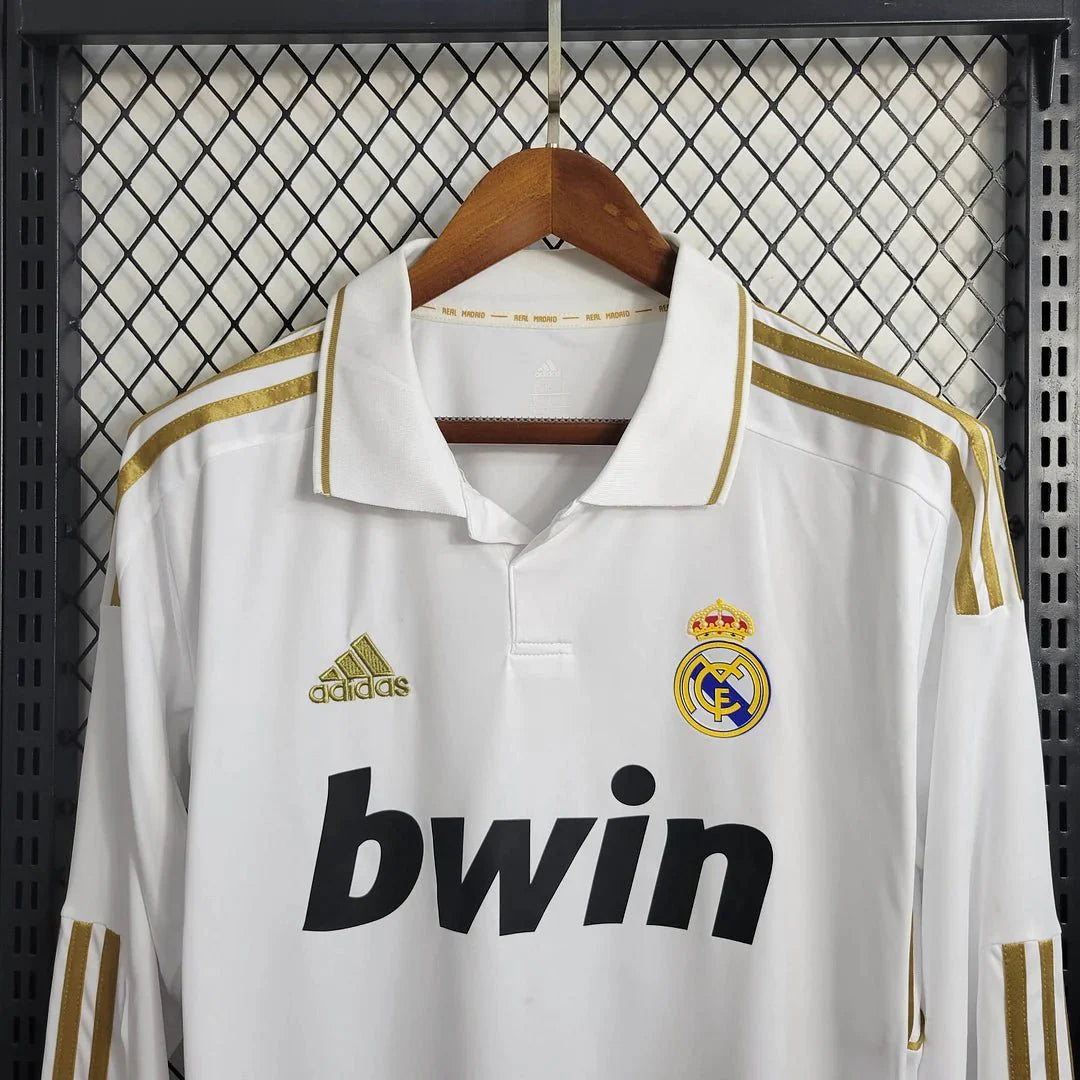 Real Madrid 2011 L/S Home Shirt