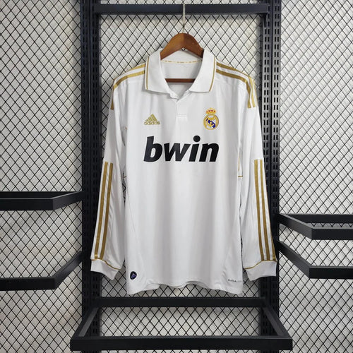 Real Madrid 2011 L/S Home Shirt