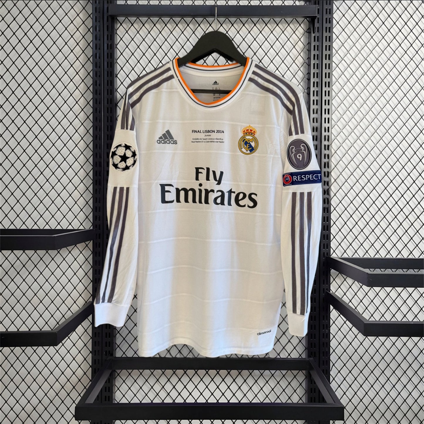 Real Madrid 2013 Home L/S UCL Shirt
