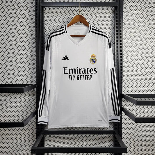 Real Madrid 2024 L/S Home Shirt