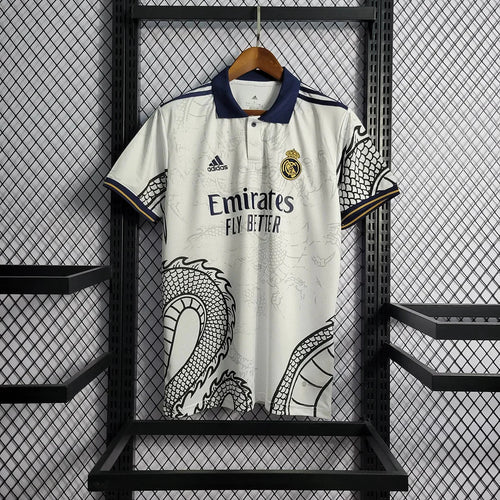 Real Madrid 2024 White Dragon Special Shirt