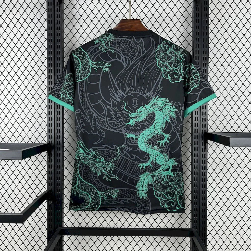 Real Madrid 2025 Emerald Dragon Special Shirt