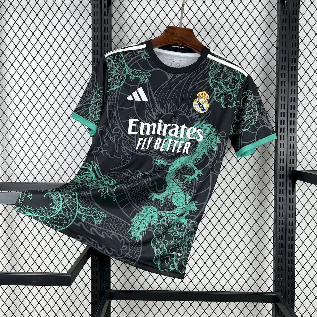 Real Madrid 2025 Emerald Dragon Special Shirt