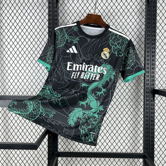 Real Madrid 2025 Emerald Dragon Special Shirt