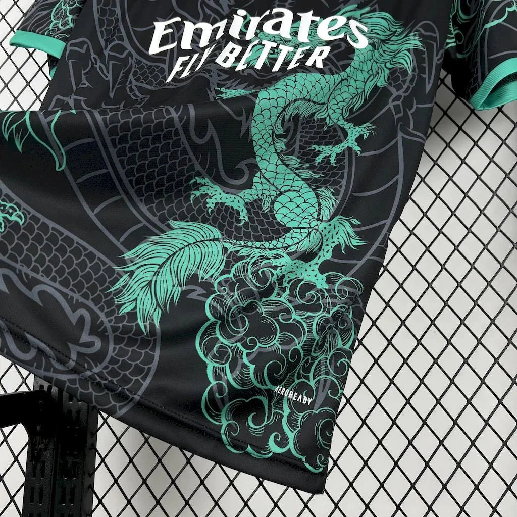 Real Madrid 2025 Emerald Dragon Special Shirt