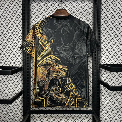 Real Madrid 2025 Gold Lion Special Shirt