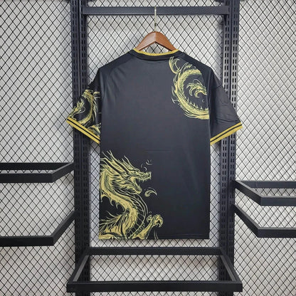 Real Madrid 2025 Gold Dragon Special Shirt