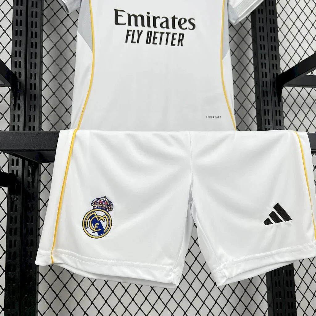 Real Madrid 2025 Home Kids Shirt