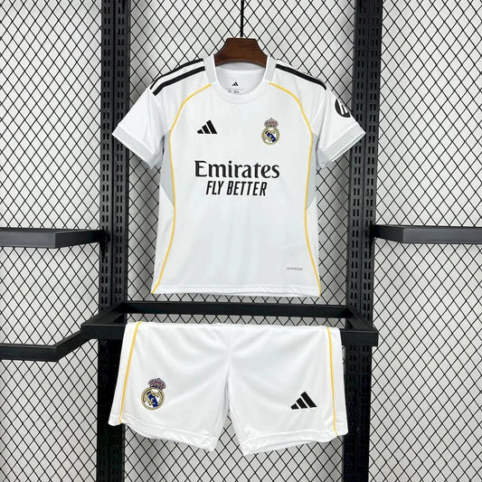 Real Madrid 2025 Home Kids Shirt