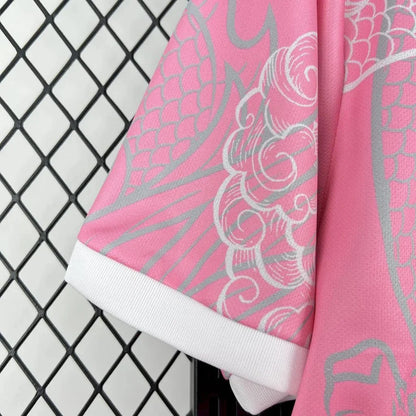 Real Madrid 2025 Pink Dragon Special Shirt